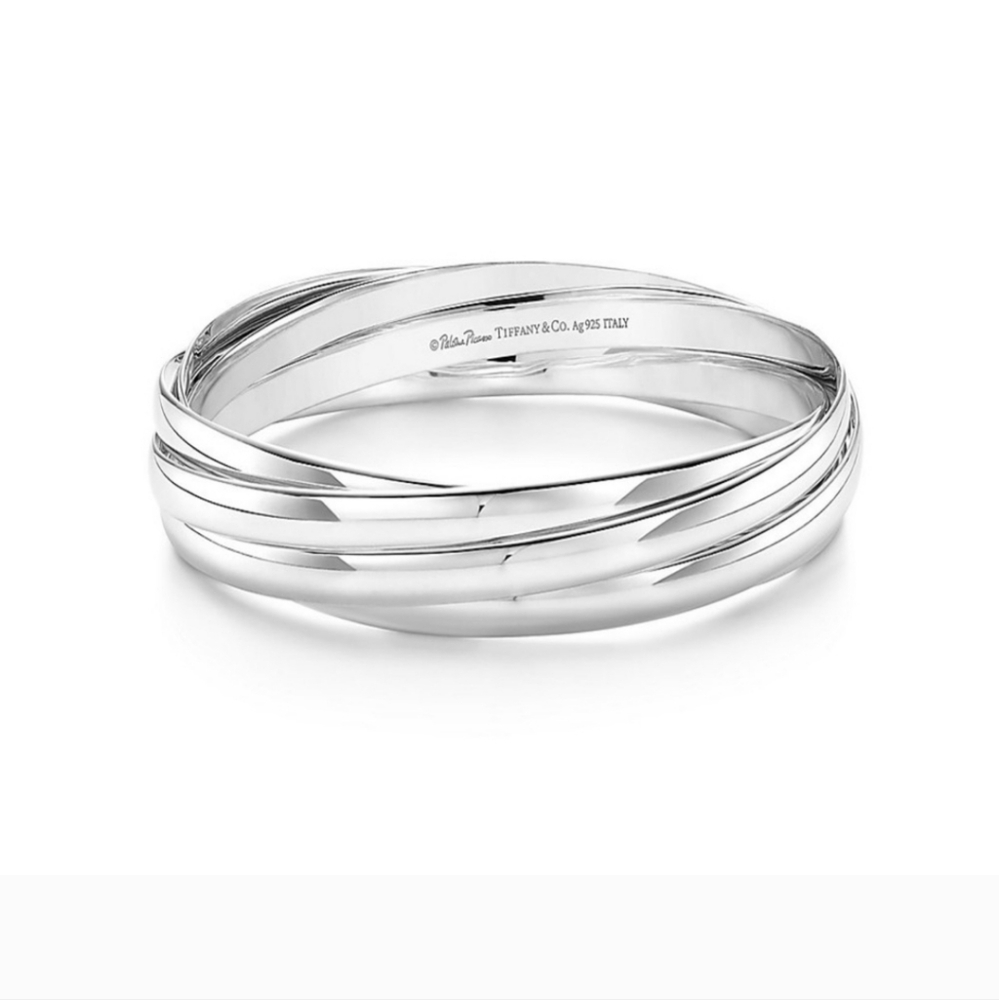$1,800 Tiffany Paloma Picasso Melody Interlocking bangle bracelet